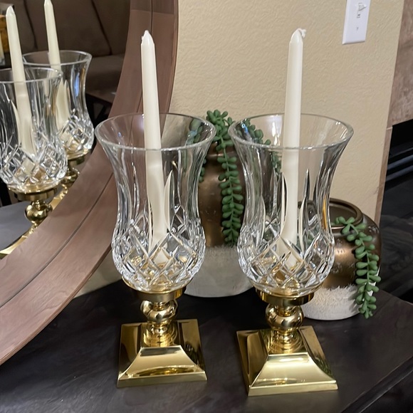 Waterford Crystal Candle Holders